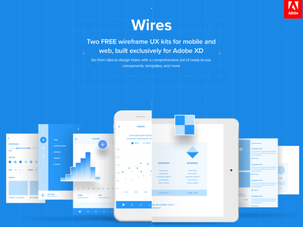 Wires – 免费APP&Web线框图设计套件