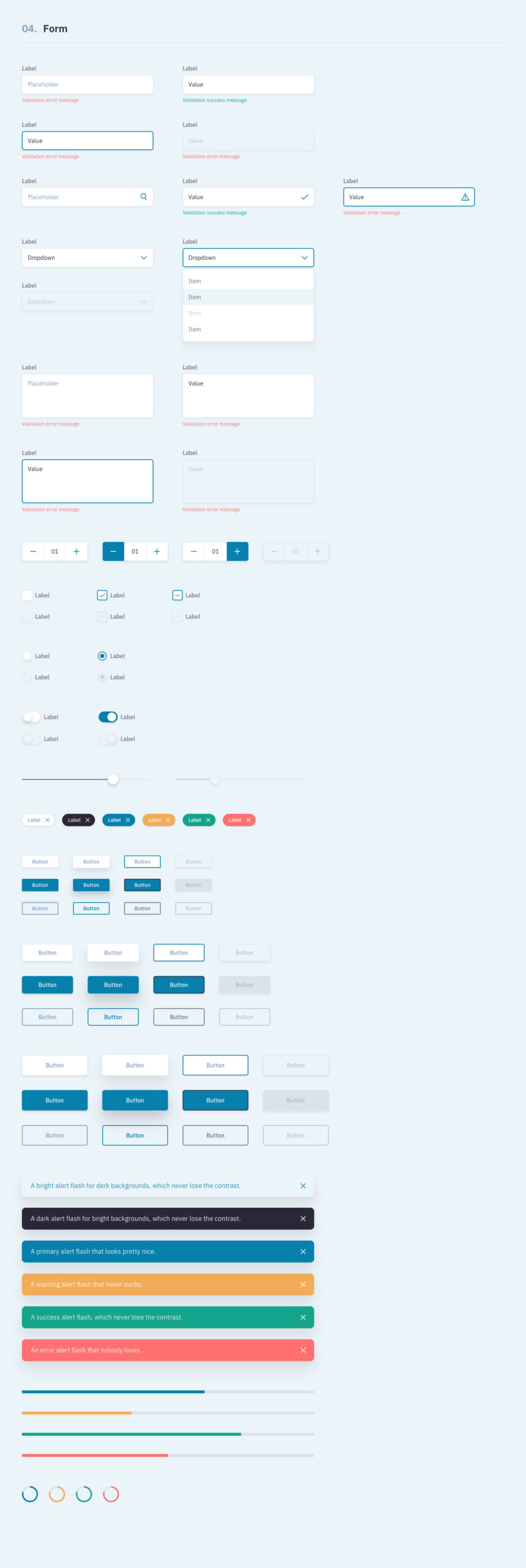 Revkit设计系统用户界面工具包插图2