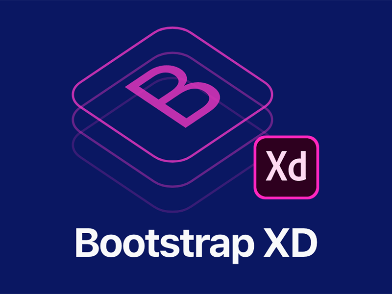 适用于 Adob​​e XD 的免费 Bootstrap4 模板插图
