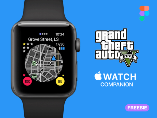 适用于Apple Watch的GTA 5配套地图应用程序