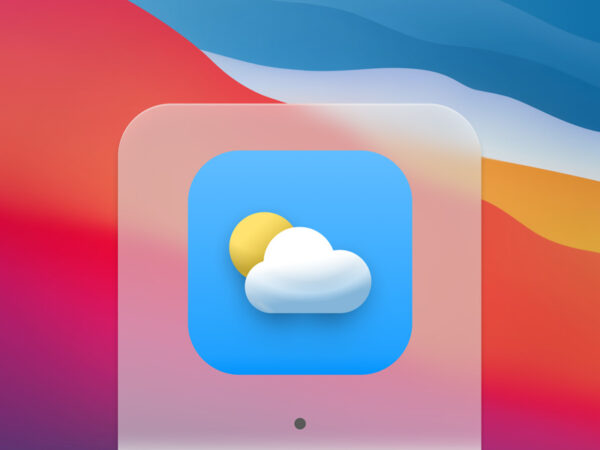 iOS 14天气应用图标