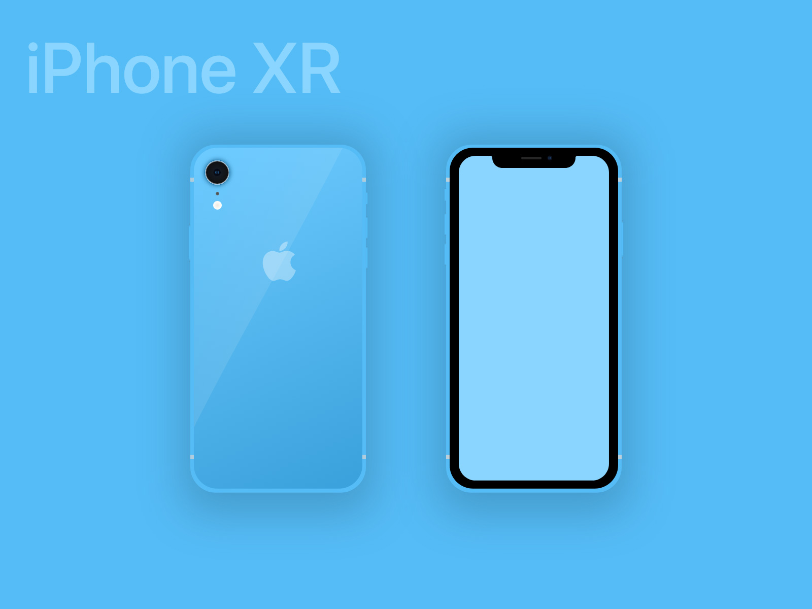 iPhone XR、XS、XS Max设备样机插图2