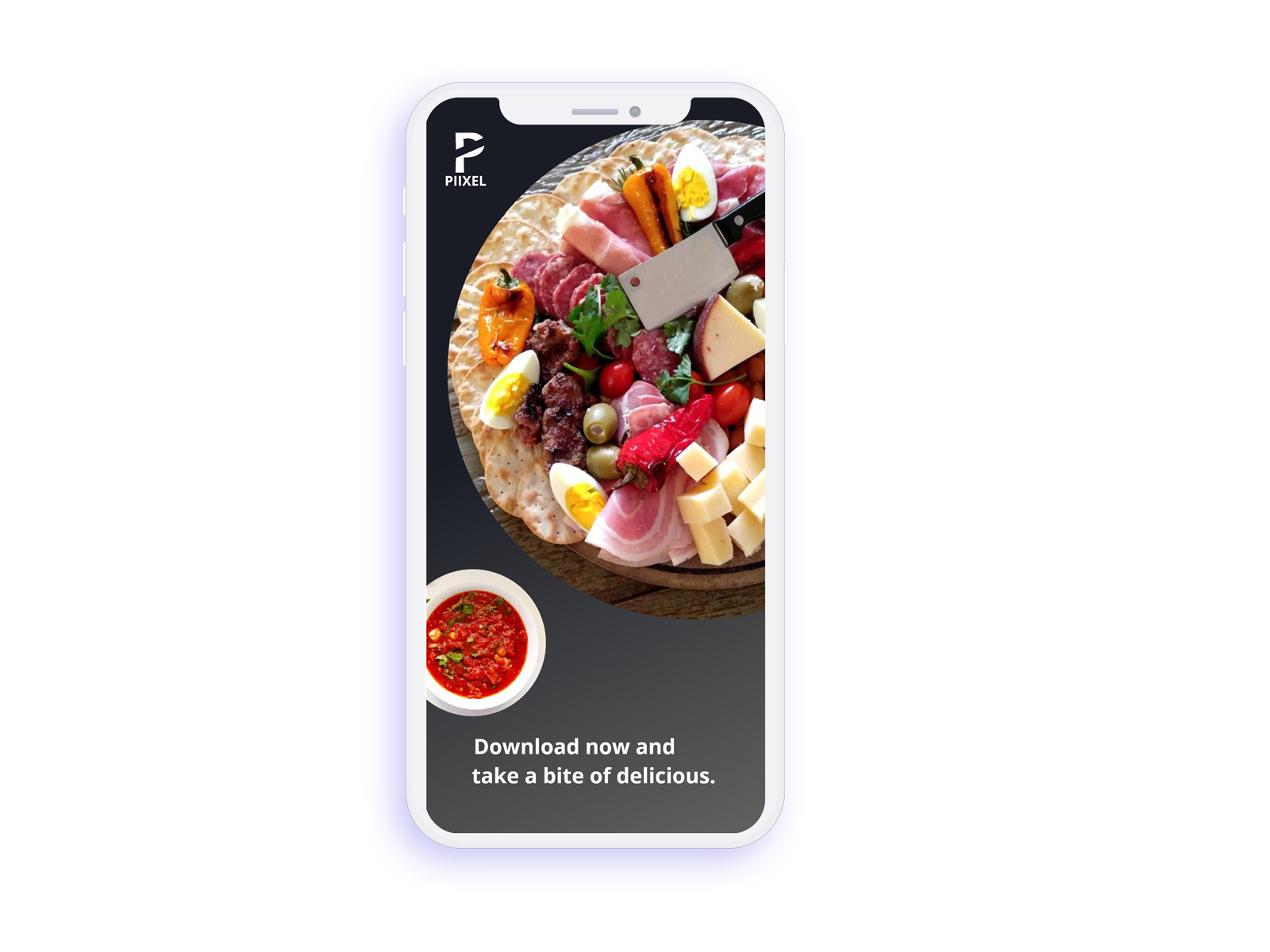 iPhone X餐厅App应用程序概念设计插图