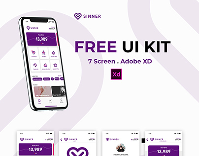 Sinner免费App用户界面UI套件